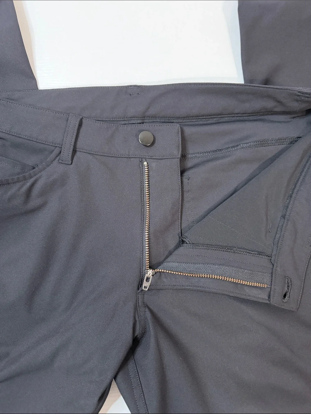 Lululemon ABC Pant Classic - Black Warpstreme - 5 Pocket Office Casual